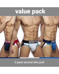 Addicted 3 Darabos Második Bőr Jockstrap AD899