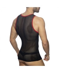 Addicted Keresztezett Mesh Trikó ADF161