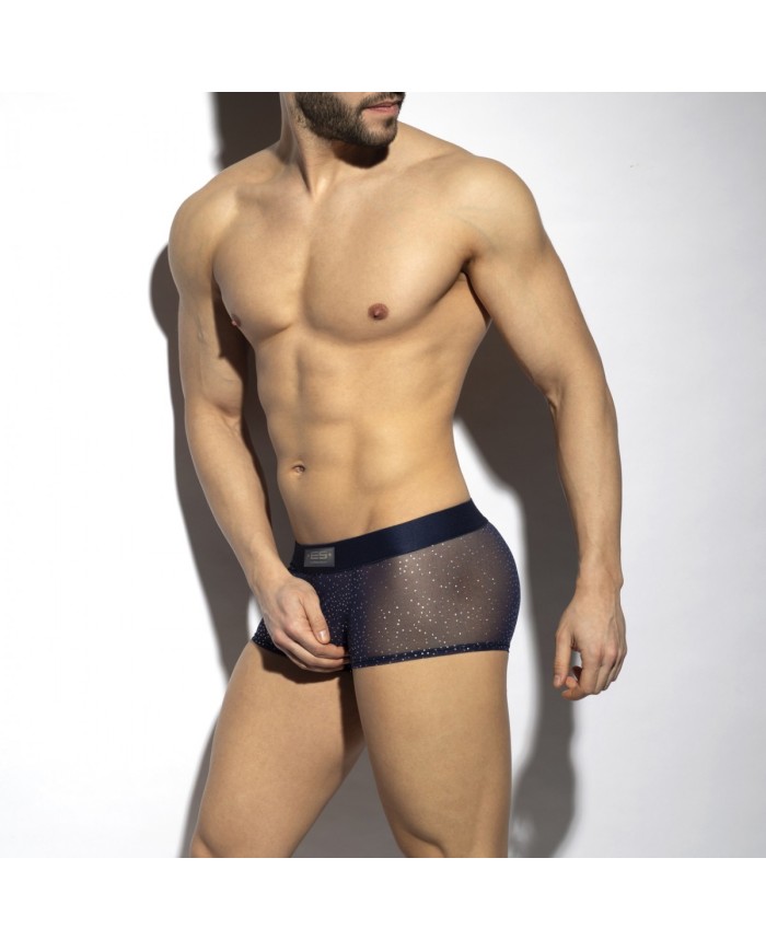 UN584 ES Collection Glitter Net Trunk UN584 Size S Color Navy blue