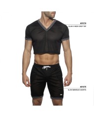 Addicted Slam V-Nyakú Crop Top AD1274