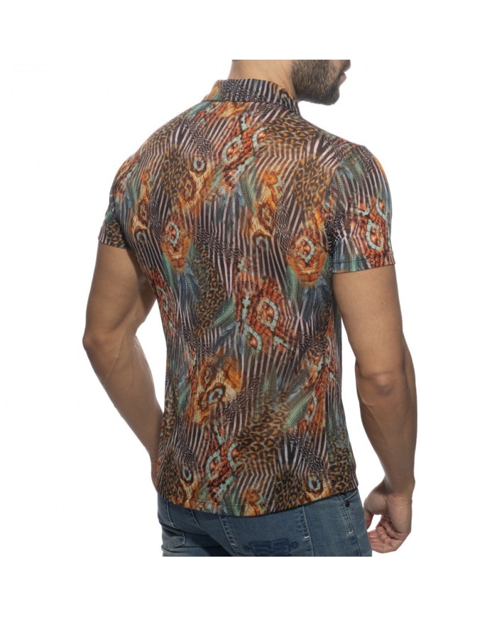Addicted Animal Print Shirt AD1312