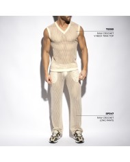 Es Collection Nyers Horgolt Hosszú Nadrág SP347