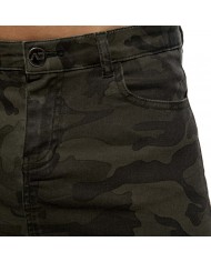 Addicted  Terepszínű Rövid Szoknya AD1298