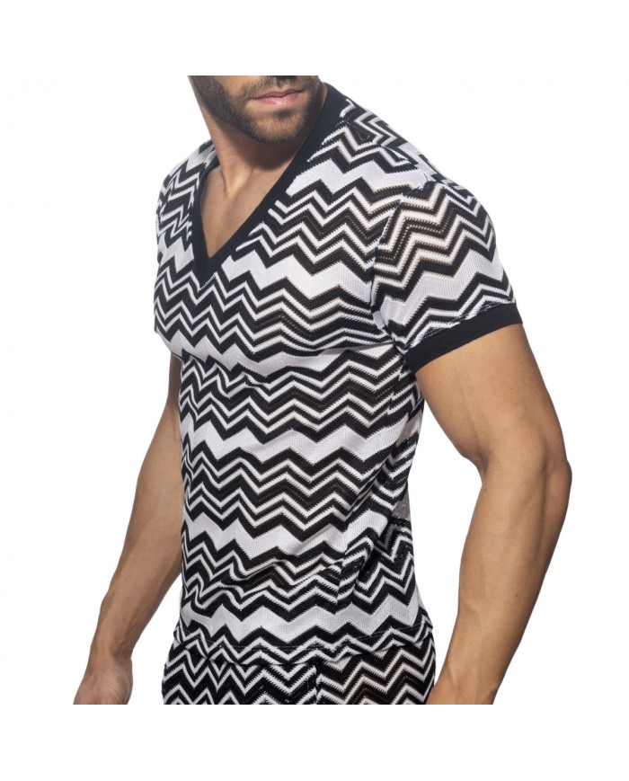 Addicted Isparta V-Nyakú Póló AD1368