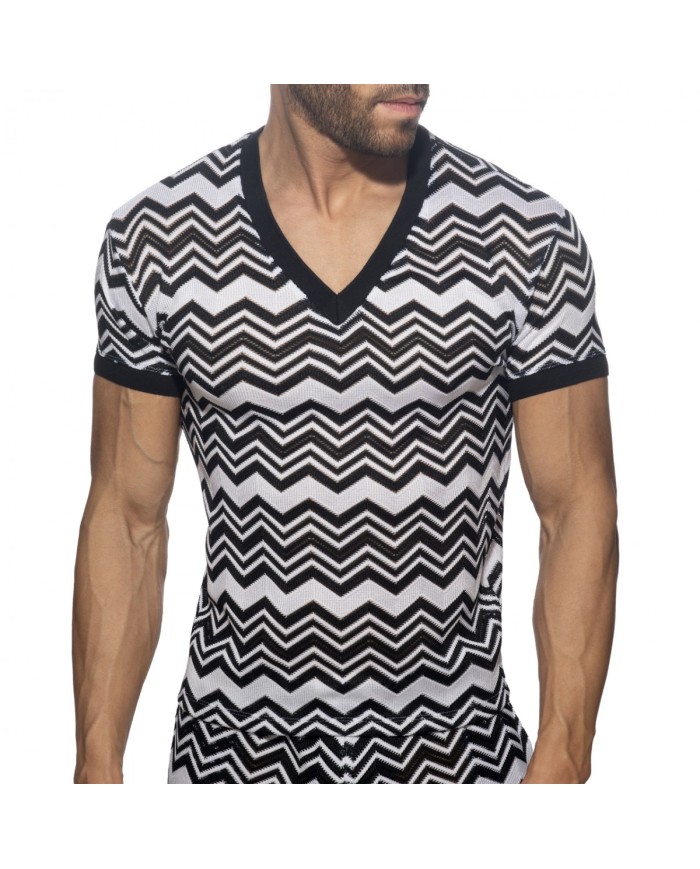 Addicted Isparta V-Nyakú Póló AD1368