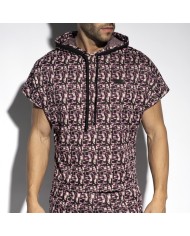 Es Collection Labirintus Laza Ujjatlan Kapucnis Pulóver SP334