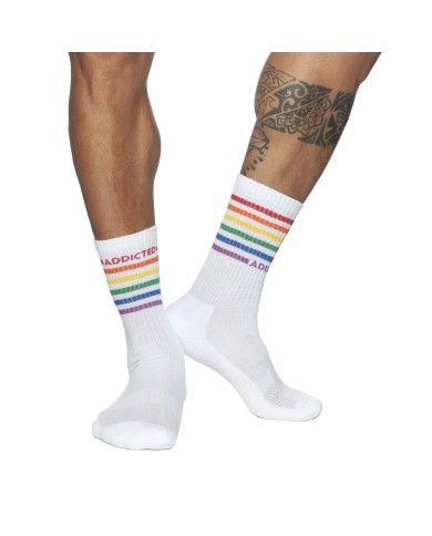 Addicted Rainbow Socks AD838