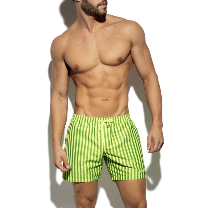 ES Collection Neon Csíkos Fürdőnadrág 2523