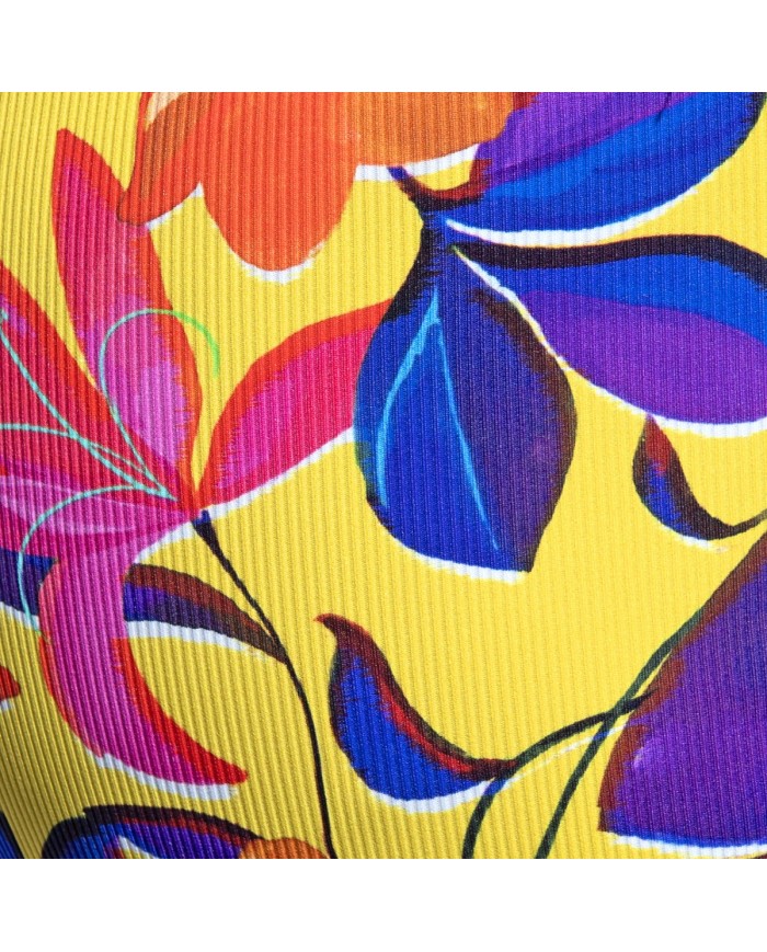 ES Collection Merész Virágmintás Tanga UN664