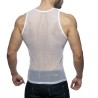 Addicted AD848 Addicted Black & White Mesh Tanktop AD848