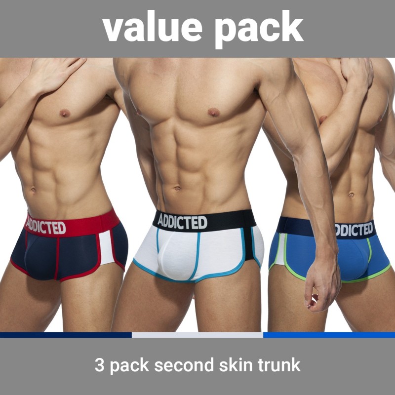 Addicted Second Skin 3 Pack Trunk AD898P | ADDICTED Budapest – pick up in store