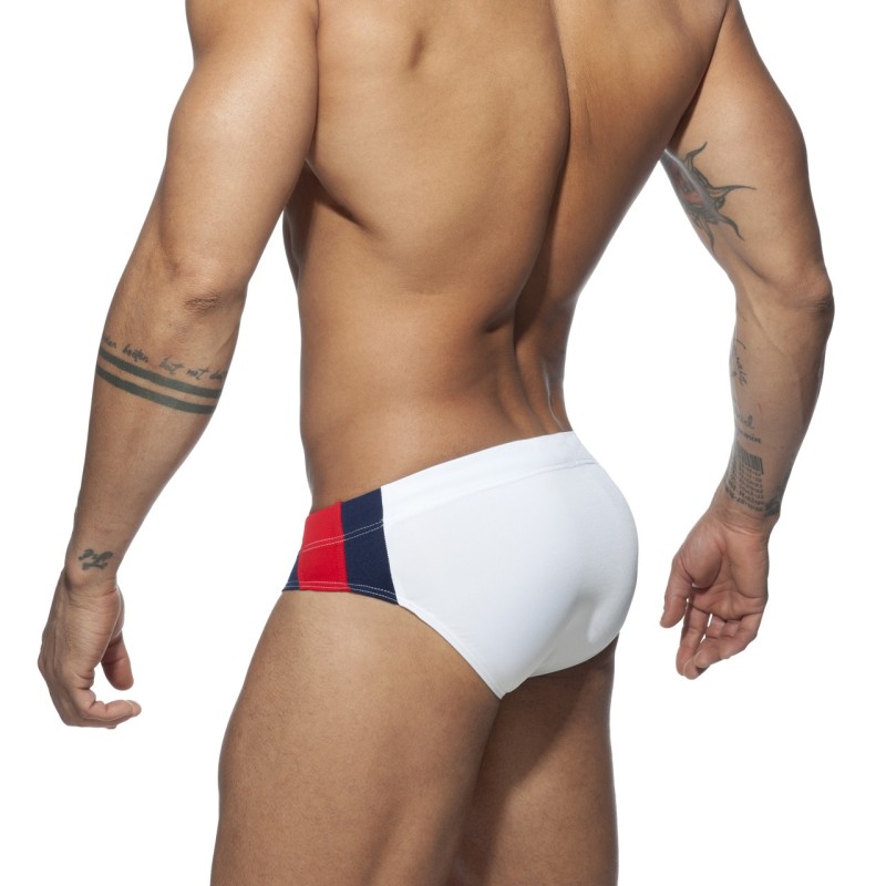 Addicted ADS211 Addicted Stripes Basic Swim Brief ADS211