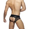 Addicted ADF77 Addicted Mesh Mixed Bottomless Brief ADF77
