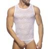  AD1077 Addicted Flowery Lace Tank Top AD1077