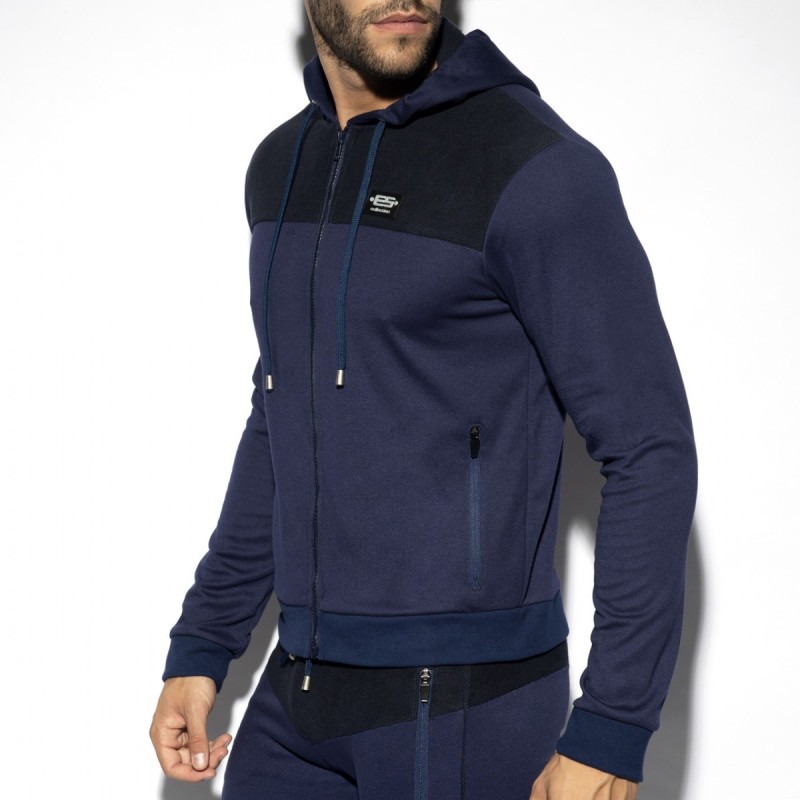 ES Collection Navy Combi Hoody SP276 | ADDICTED Budapest – pick up in store