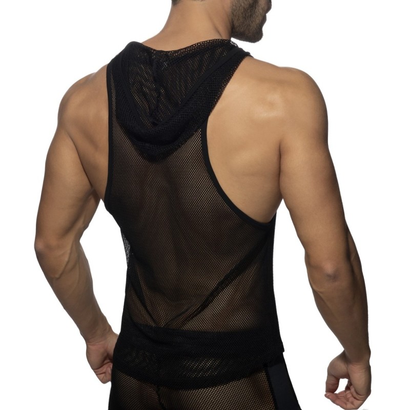  AD968 Addicted Mesh Sleeveless Hoody AD968