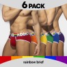 Addicted 6 Pack Rainbow Brief AD1142P | ADDICTED Budapest – pick up in store