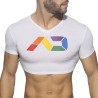 Addicted Szivárvány Croptop AD1172 | ADDICTED Budapest – üzletben átvehető