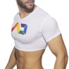 Addicted Szivárvány Croptop AD1172 | ADDICTED Budapest – üzletben átvehető