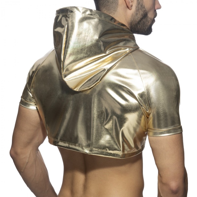 Addicted Gold&Silver Croptop AD1170 | ADDICTED Budapest – pick up in store