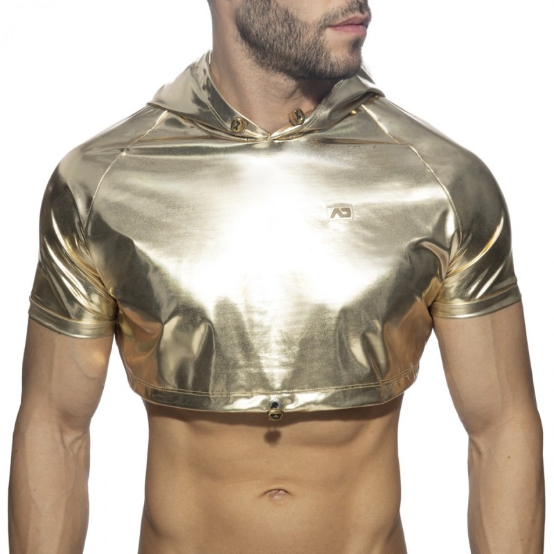 Addicted Gold&Silver Croptop AD1170 | ADDICTED Budapest – pick up in store