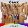 Addicted 6 Pack Rainbow Jock AD1144 | ADDICTED Budapest – pick up in store