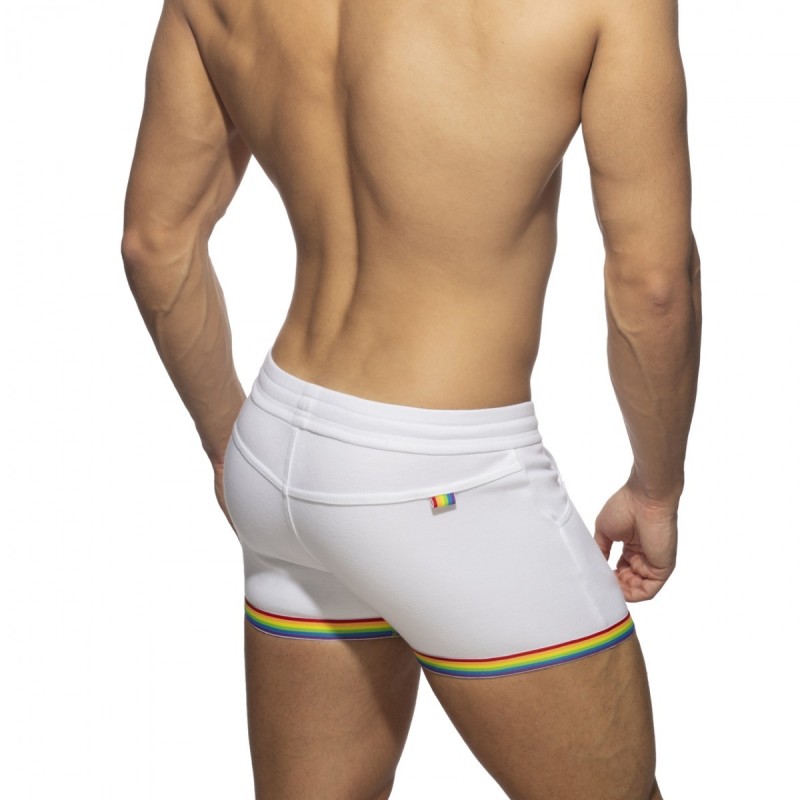 Addicted Rainbow Tape Cotton Shorts AD1147 | ADDICTED Budapest – pick up in store