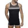  ADF167 Addicted Mesh Striped Tank Top ADF167