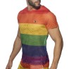 Addicted Mesh Rainbow T-shirt AD1167 | ADDICTED Budapest – pick up in store