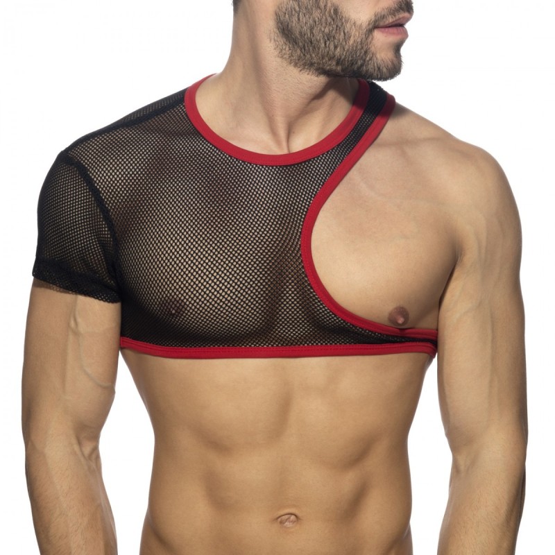  ADF163 Addicted Mesh Crop Top ADF163
