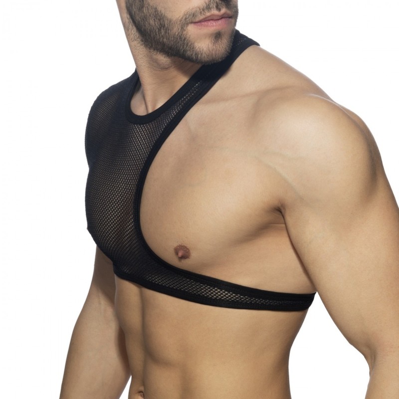 Addicted Irregular Mesh Crop Top ADF163 | ADDICTED Budapest – pick up in store