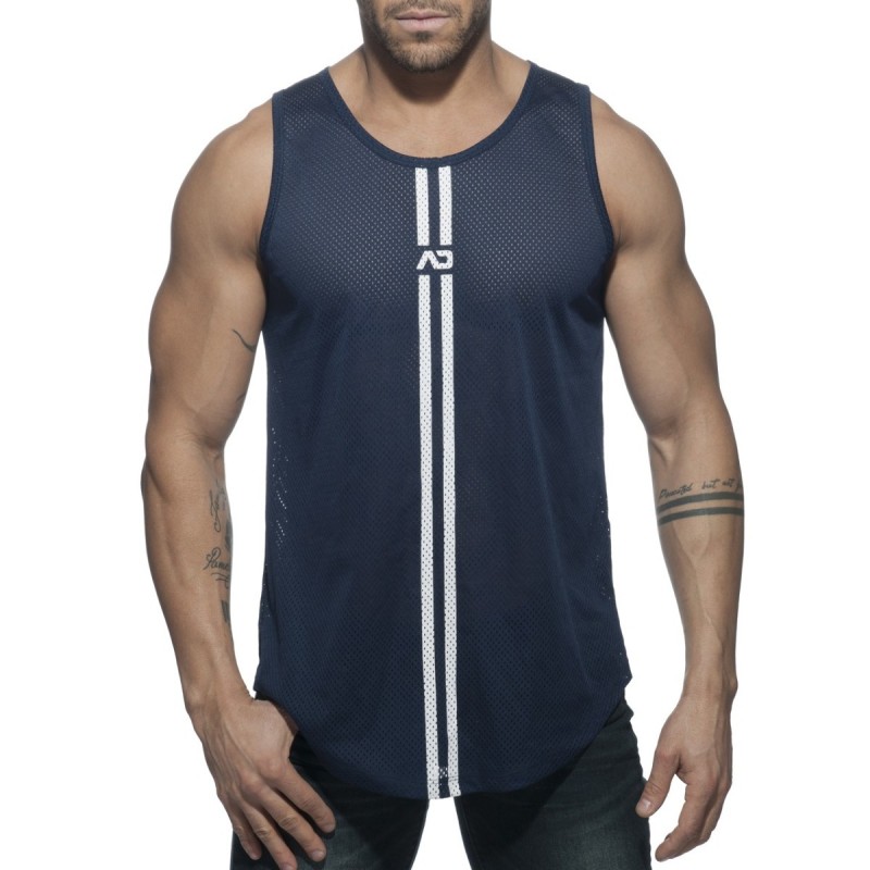  AD671 Addicted Double Stripe Tank Top AD671