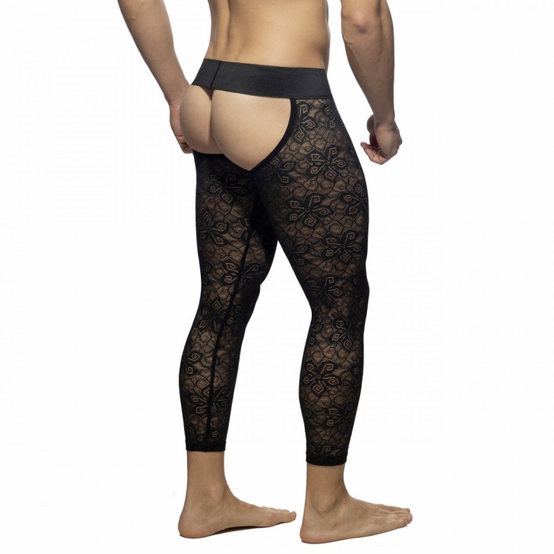  AD1175 Addicted Virágos Csipkés Feneketlen Leggings AD1175