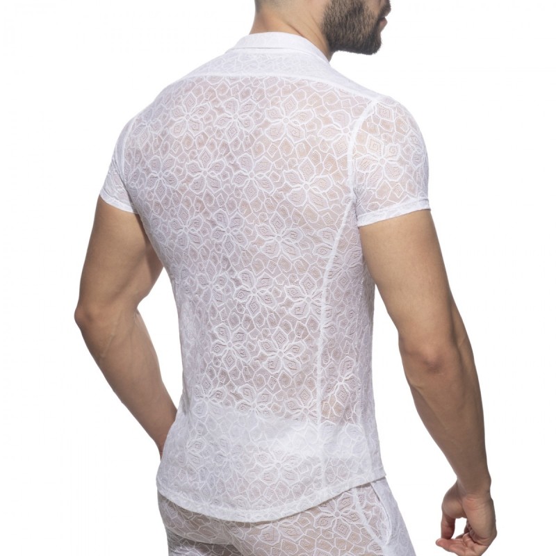 Addicted Flowery Lace Shirt AD1192 | ADDICTED Budapest – pick up in store