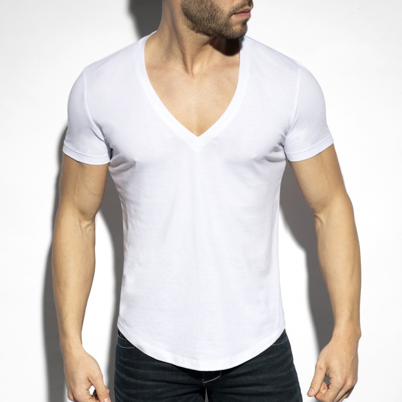 ES Collection Mély V-Nyakú Póló TS333 | ADDICTED Budapest – üzletben átvehető
