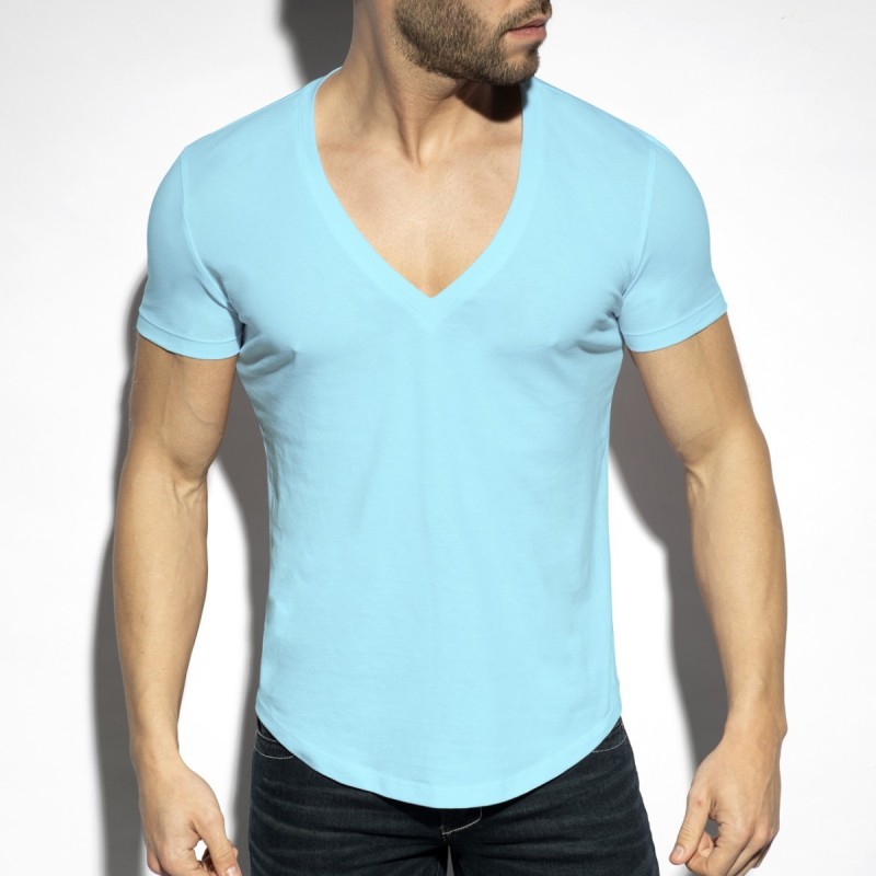 ES Collection Deep V-Neck T-Shirt TS333 | ADDICTED Budapest – pick up in store