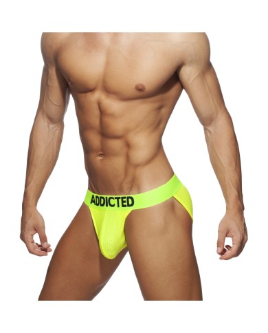 Addicted Ring Up Neon Necc Bikini AD953