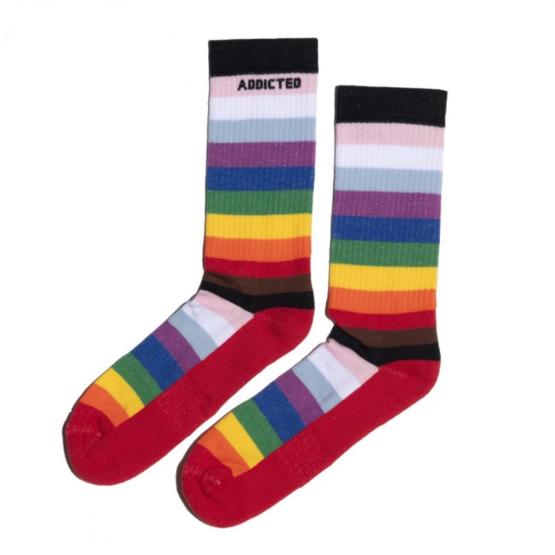 Addicted Inclusive Rainbow Socks Ad1252 | ADDICTED Budapest – pick up in store