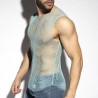  TS334 ES Collection Beachy Net Tank Top TS334