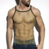  TS336 ES Collection Beachy Net Strap Tank Top TS336