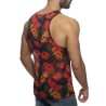  AD1310 Addicted Camelia Tank Top AD1310