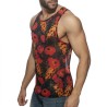  AD1310 Addicted Camelia Tank Top AD1310