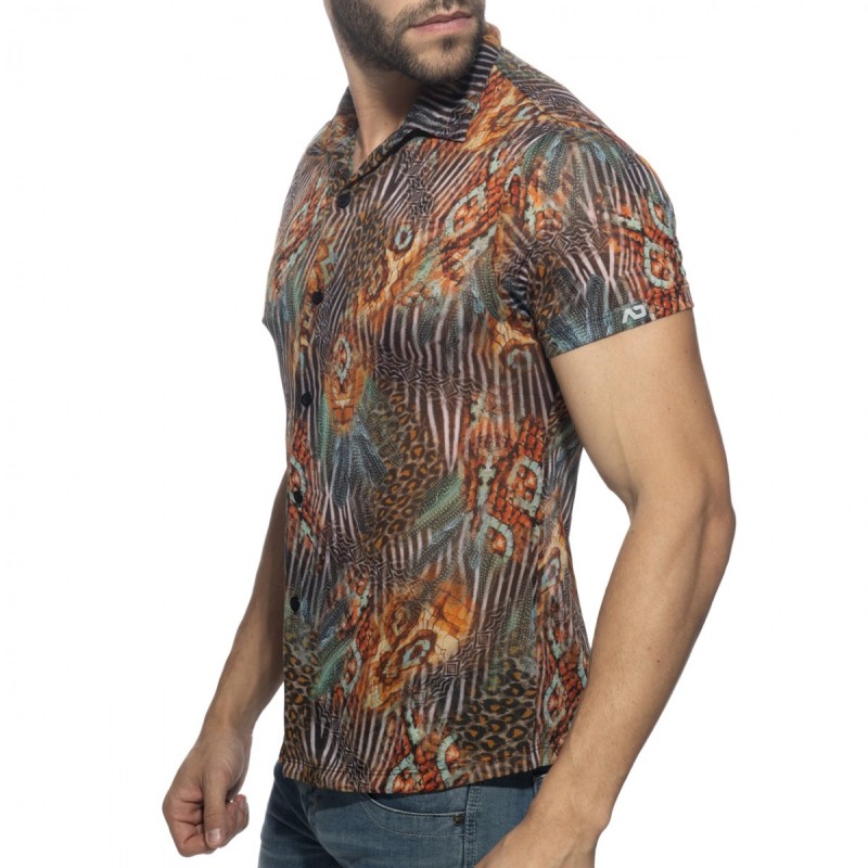 Addicted Animal Print Shirt AD1312 | ADDICTED Budapest – pick up in store
