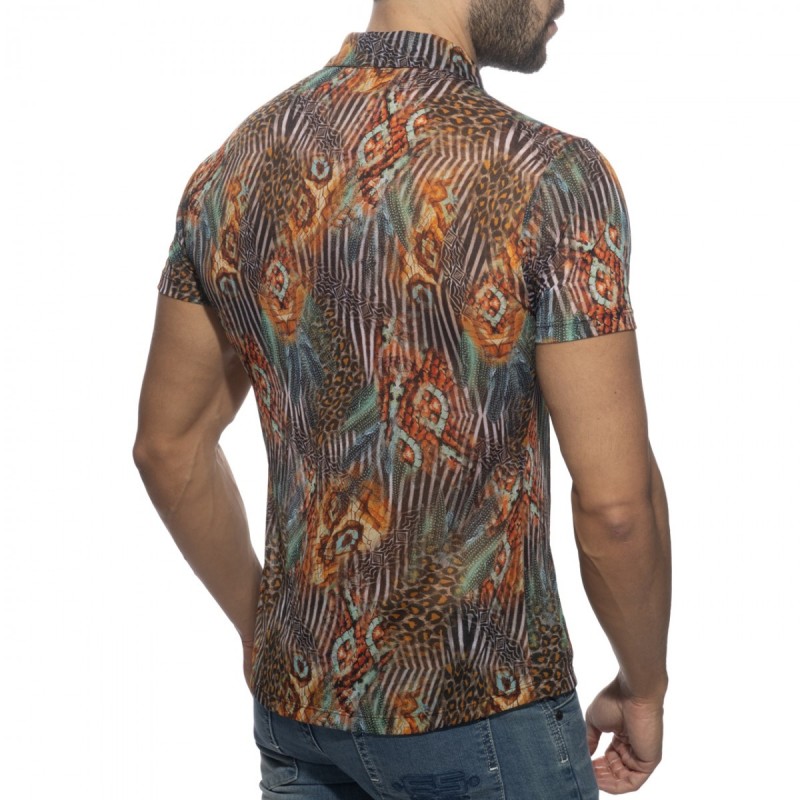 Addicted Animal Print Shirt AD1312 | ADDICTED Budapest – pick up in store