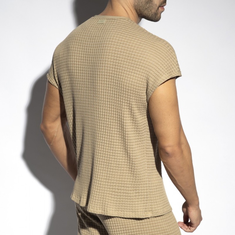 ES Collection Checkmate Relaxed Sleeveless T-Shirt TS341 | ADDICTED Budapest – pick up in store