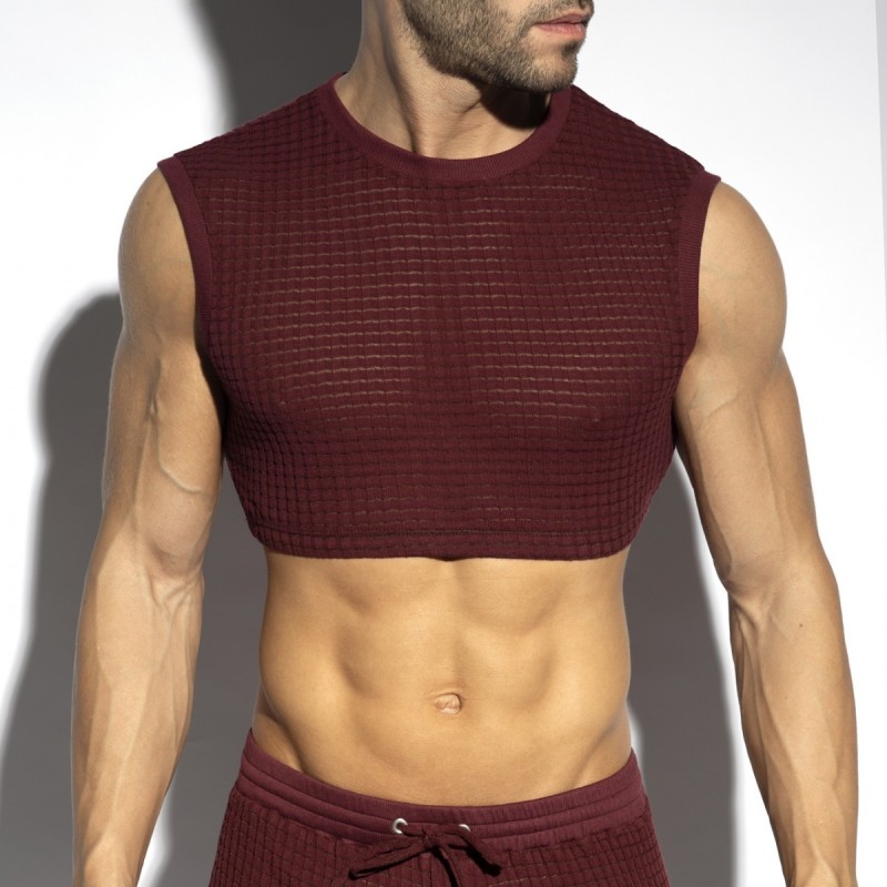 ES Collection Sakk-Matt Crop Top TS342 | ADDICTED Budapest – üzletben átvehető
