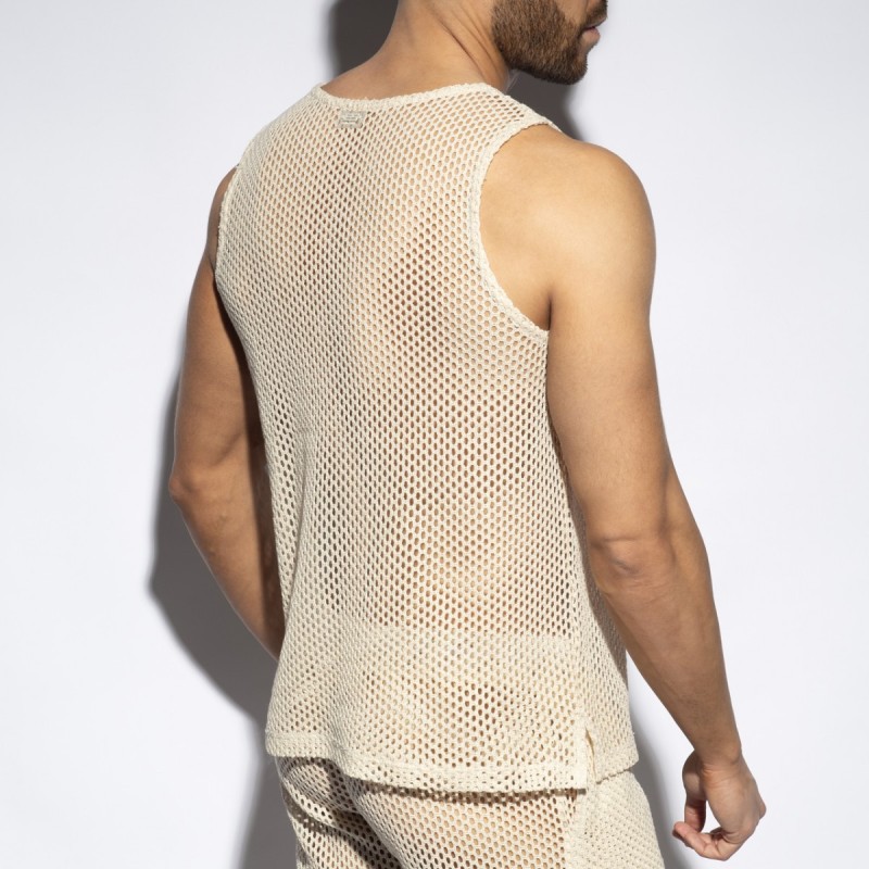  TS352 Es Collection Nyers Horgolt Tank Top TS352