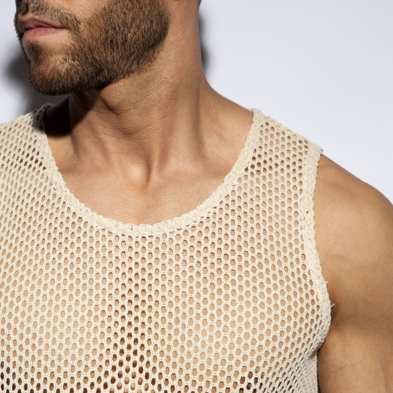  TS352 Es Collection Nyers Horgolt Tank Top TS352