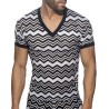 Addicted Isparta V-Neck T-Shirt AD1368 | ADDICTED Budapest – pick up in store