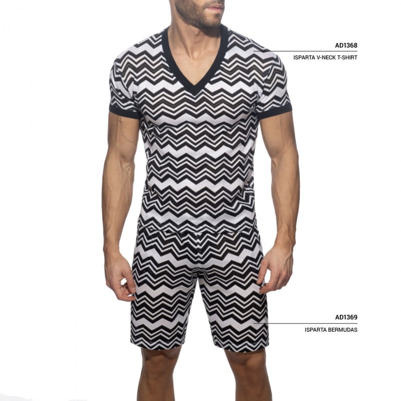 Addicted Isparta V-Neck T-Shirt AD1368 | ADDICTED Budapest – pick up in store